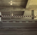 Vehicle wedge in multi-storey car park 